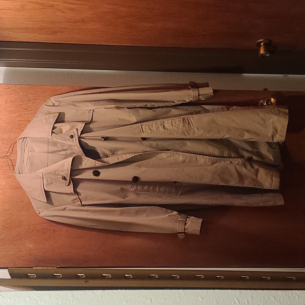 Vintage (like new)Simpsons Sears Men's Store All weather coat sz38 Reg Tan - Picture 12 of 13